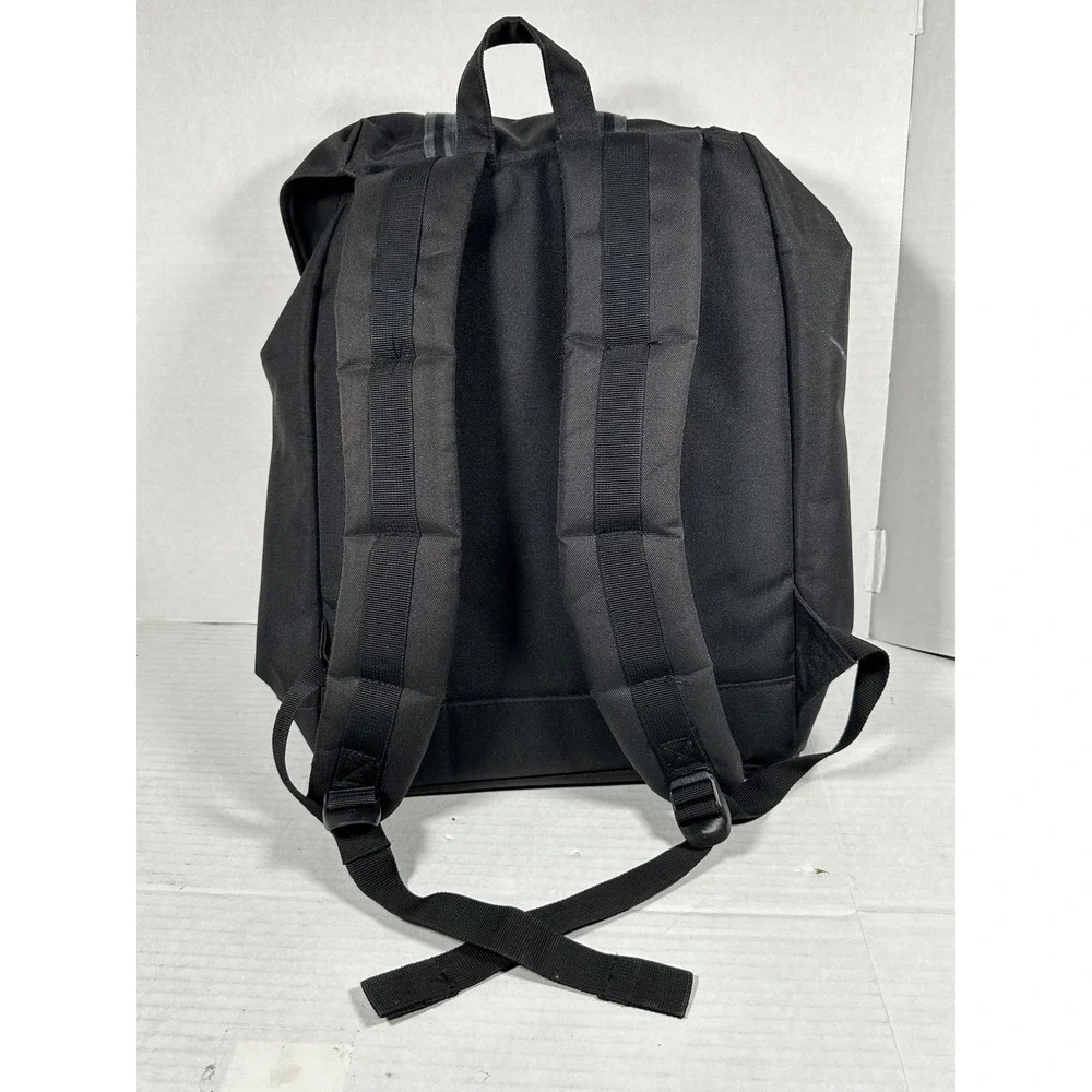 Herschel Supply Co Little America Backpack Black Canvas Laptop Sleeve Rucksack